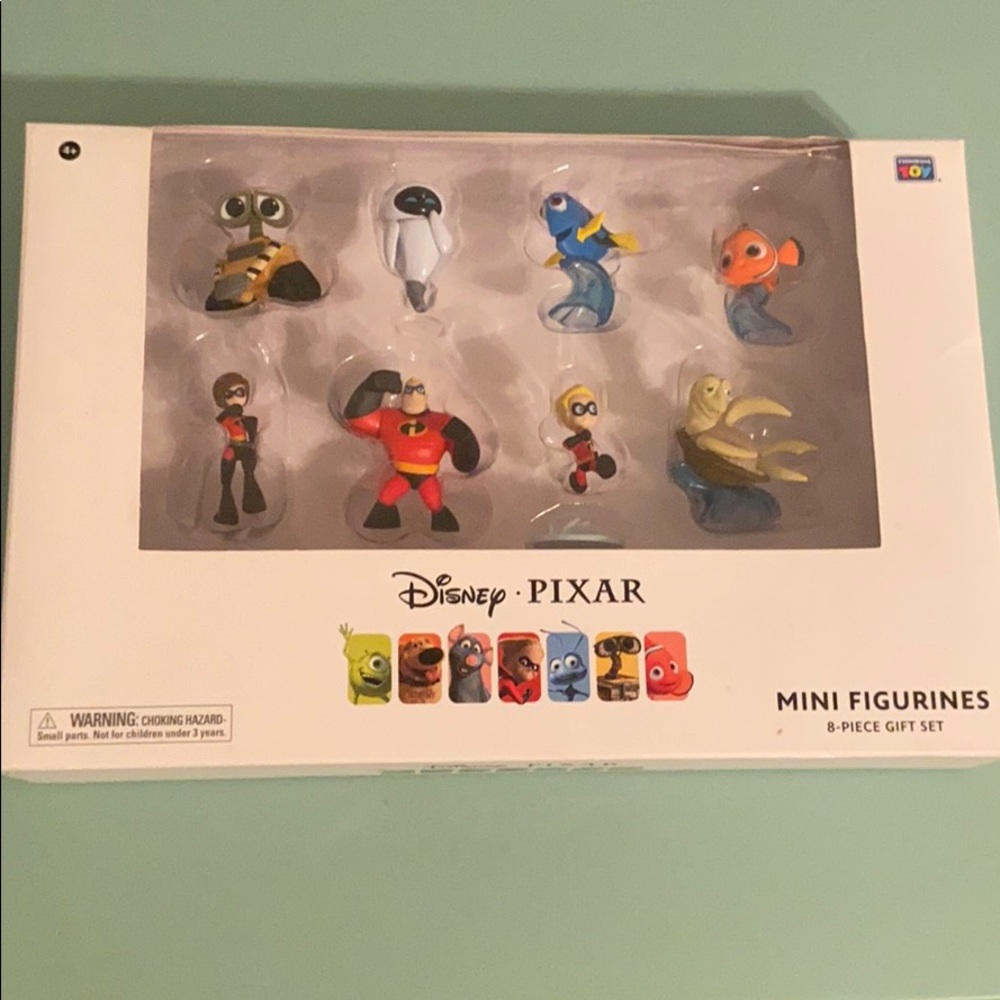 Disney Pixar Mini Figurine Set